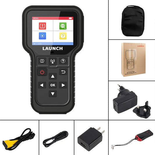 LAUNCH X431 CRT5011E TPMS Activation Diagnostic tools Reset Relearn reprogram 315 MHz 433 MHz tire pressure sensors OBD2 Scanner EGRKit Shop