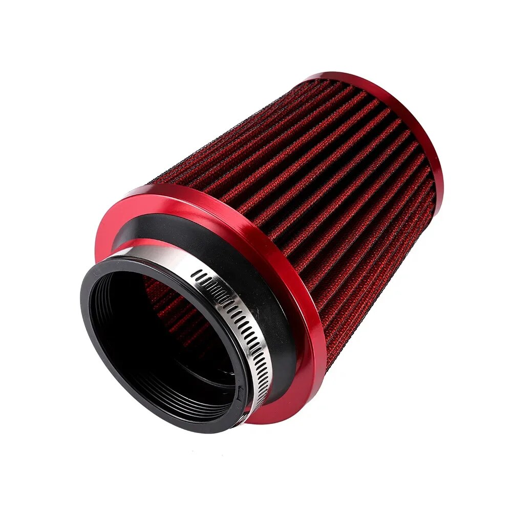 76mm Universal Auto Car Cold Air Intake System 3inch Aluminium Tube intake pipe Kit Turbo direct cold air Filter system EGRKit Shop