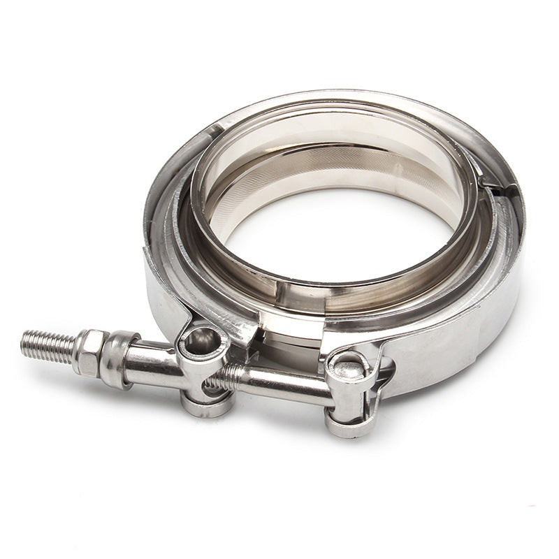 304 Stainless Steel V Band Clamp Turbo Exhaust Pipe Vband Clamp Male Female Flange V Clamp Kits universal EGRKIT Shop