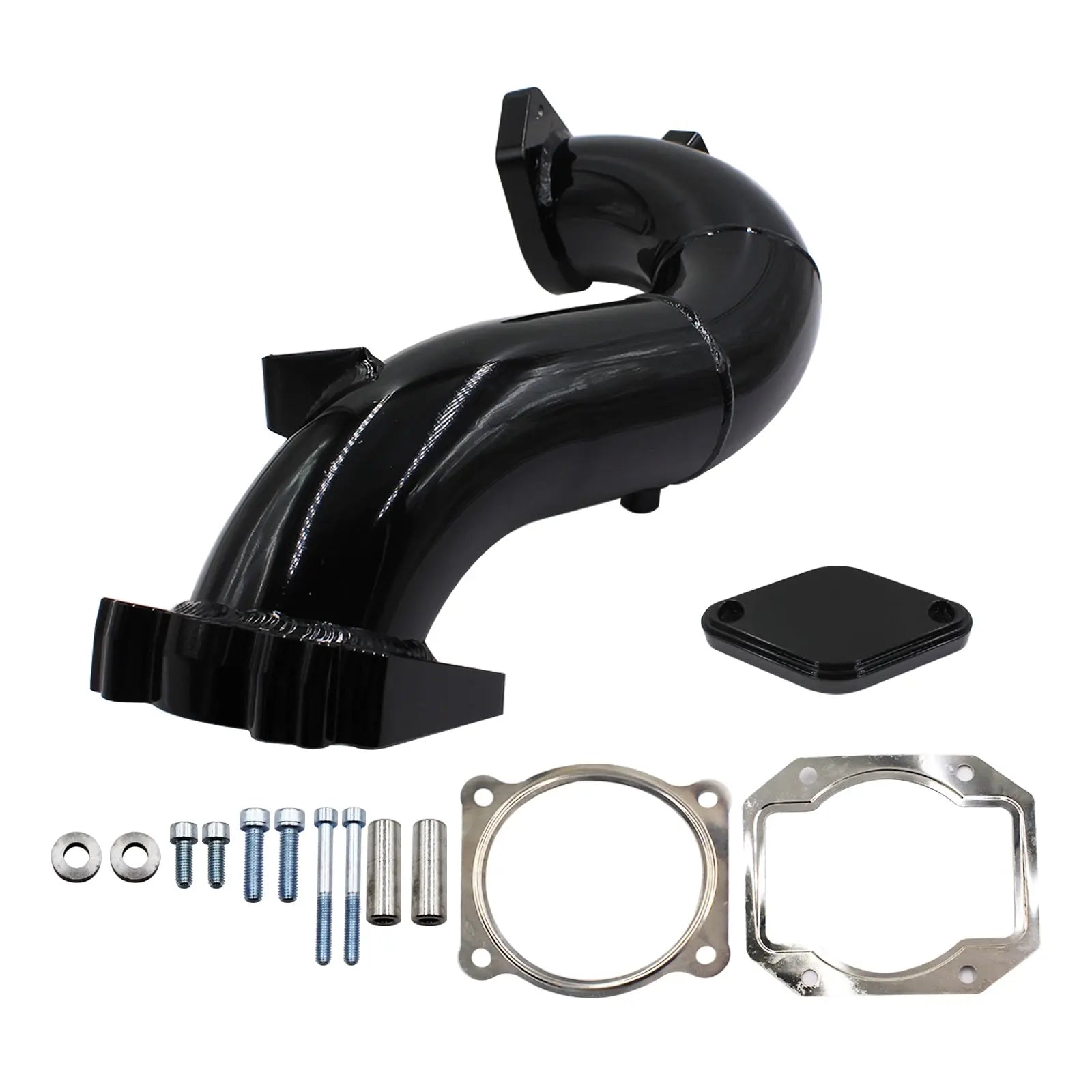 Intake Elbow Intake Bridge For 2011 2012 2013 2014 2015 2016 GMC Chevy Duramax 6.6L LML Egr Kit